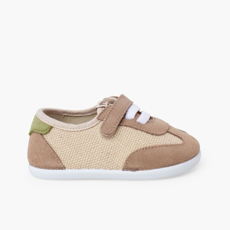 Sneakers barefoot combinate lacci elastici