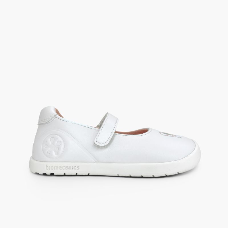 Ballerine con cinturino barefoot pelle farfalla