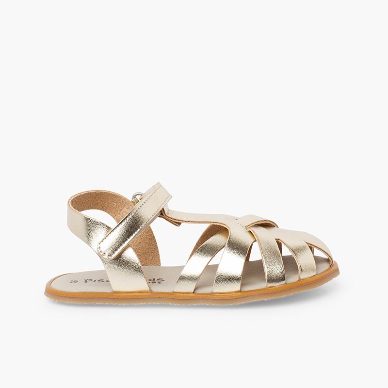 Sandali chiusi barefoot pelle nappa