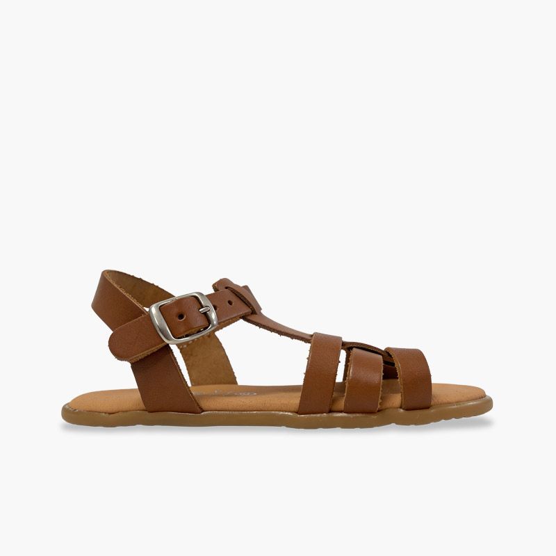 Sandali barefoot stile gladiatore bambina