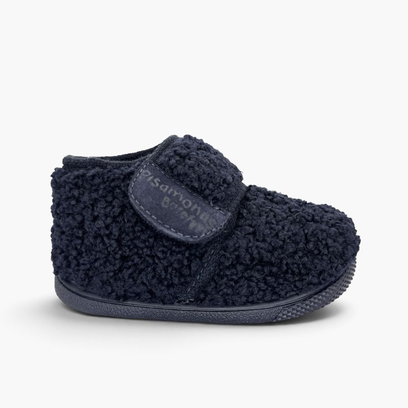 Pantofole stivaletto barefoot effetto montone