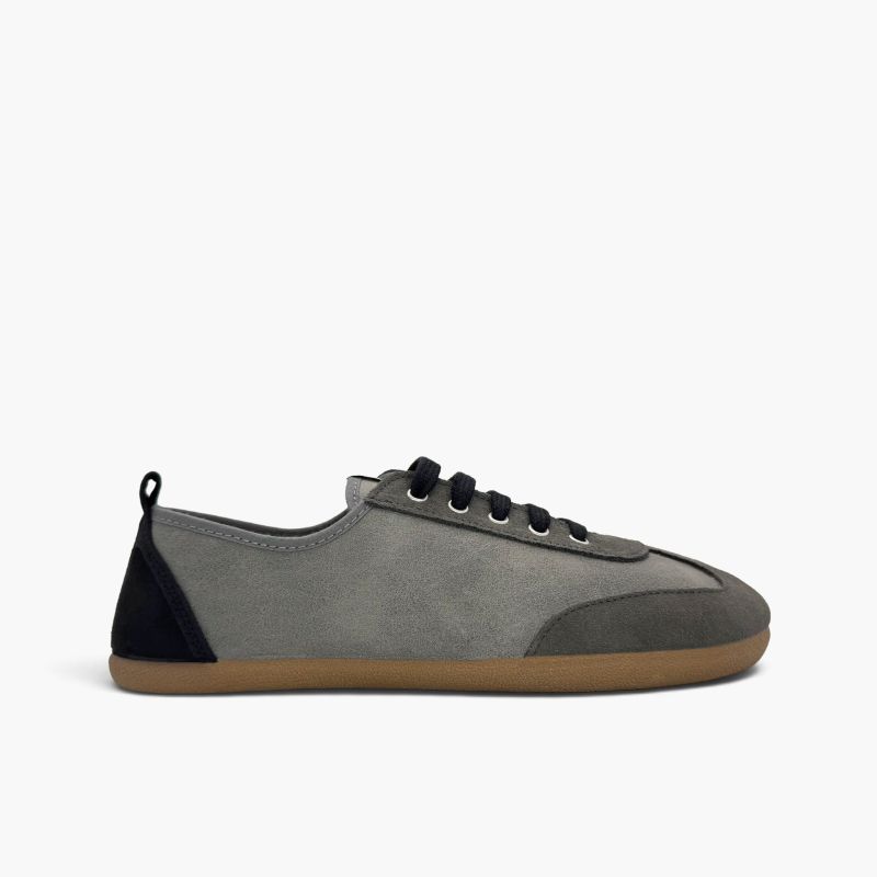 Sneakers barefoot combinate camoscio taglie grandi