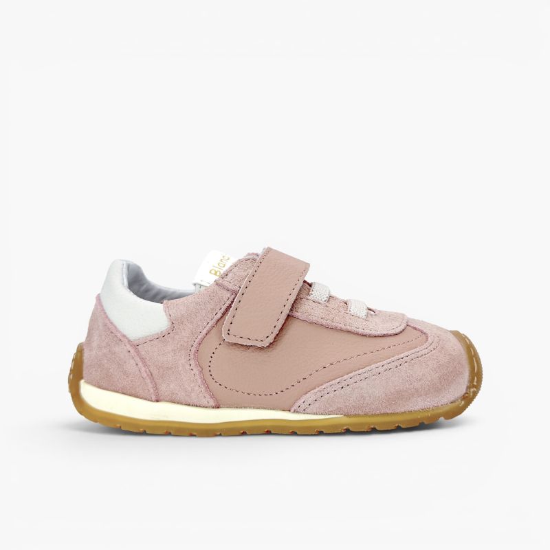 Sneakers Blanditos suola dentellata elastici e cinturino a strappo
