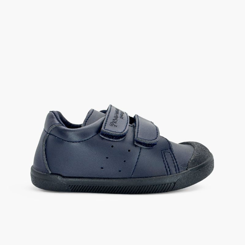 Sneakers morbide barefoot scuola effetto pelle