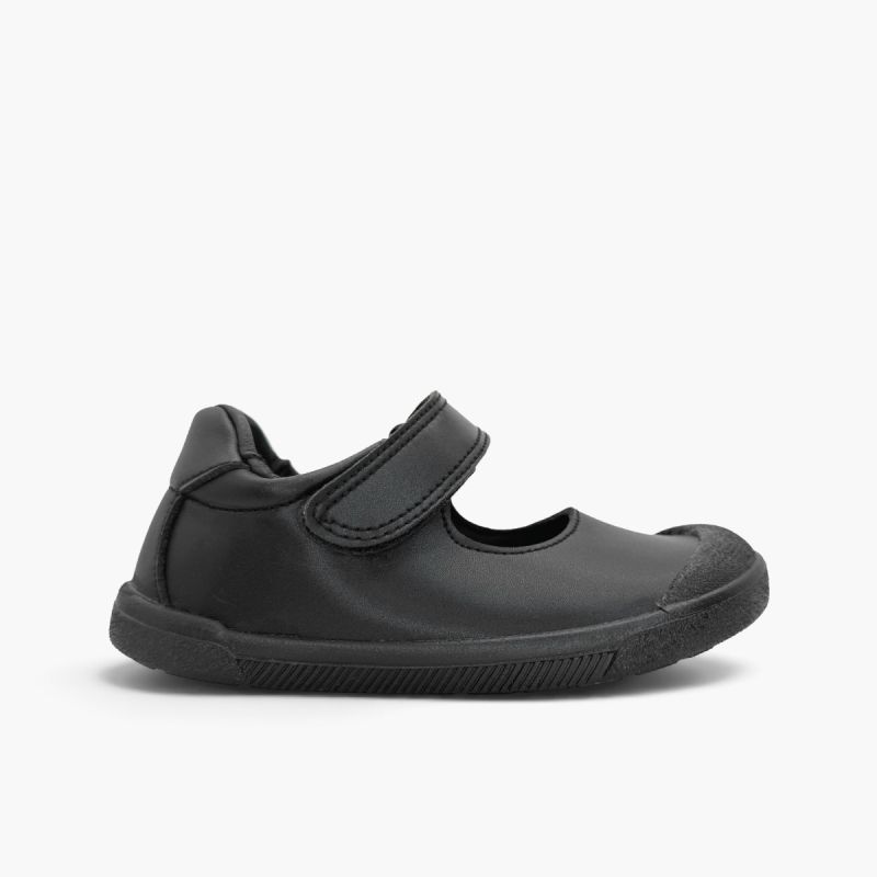 Ballerine con cinturino barefoot scolastiche puntale gomma