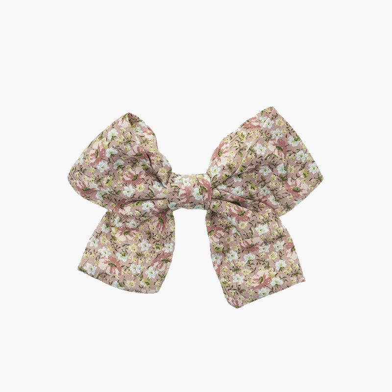 Clip becco anatra fiocco fiori