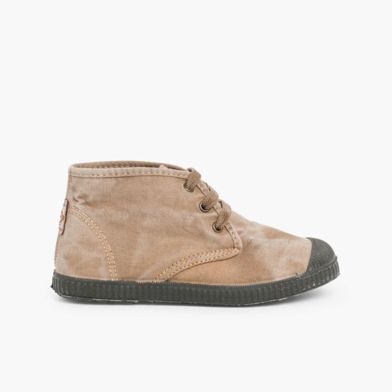 Scarponcini bambino con lacci inverno