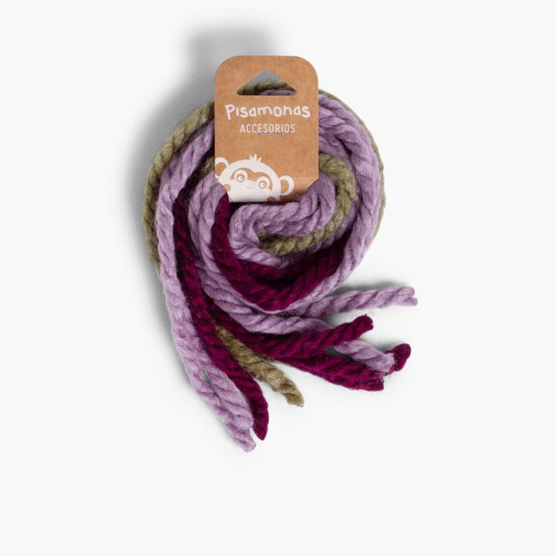 Cordoni di lana per capelli