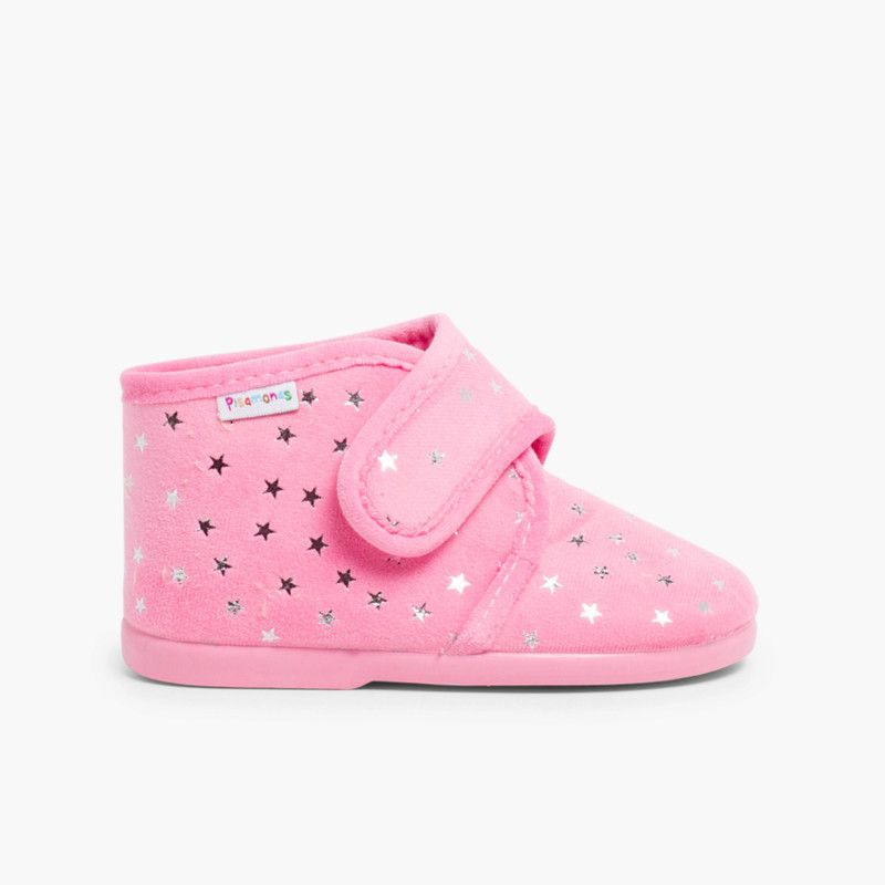Scarpe per Stare a Casa Tipo Stivaletti con Stelline 