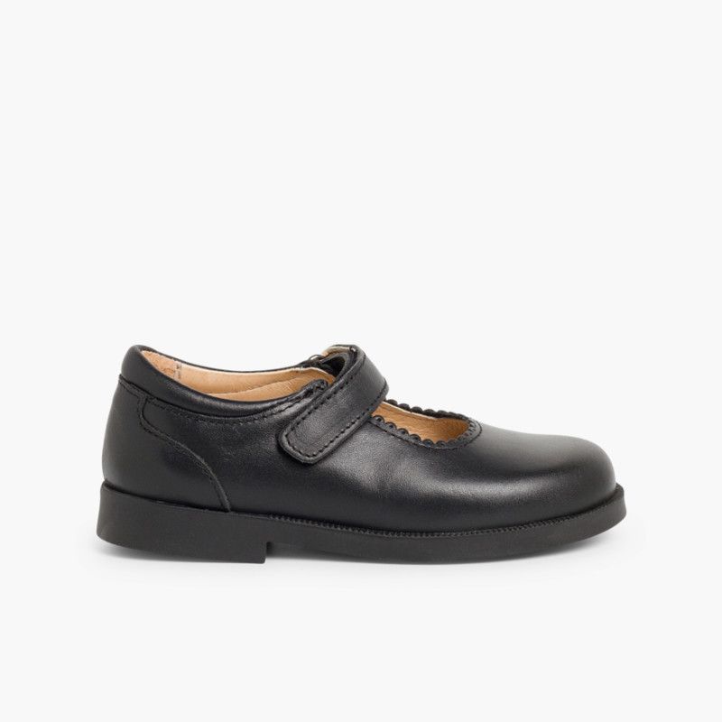 Scarpe Back to School Bambina chiusura a strappo
