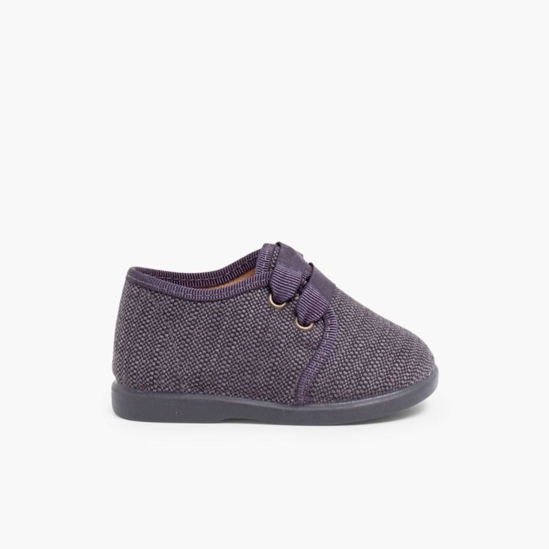 Scarpe di Tessuto Tipo Blucher Bambino