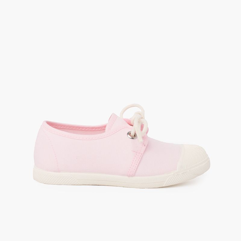 Sneaker Casual in Tela Puntale Gomma