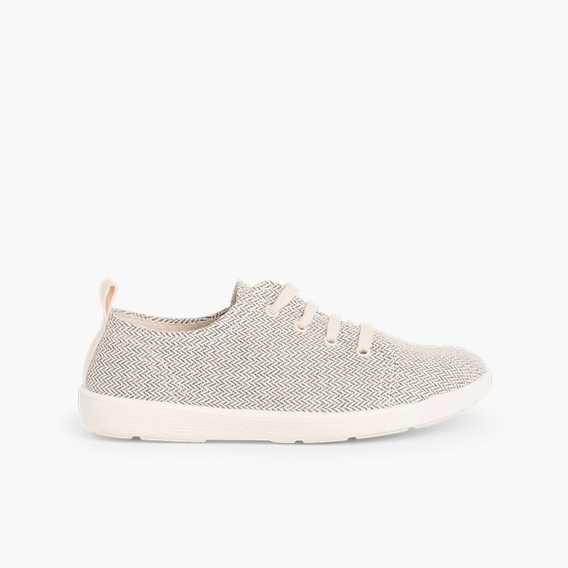 Sneakers Casual Tela Twill