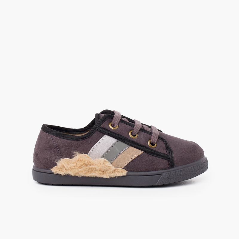 Scarpe da tennis nuvola di pelliccia