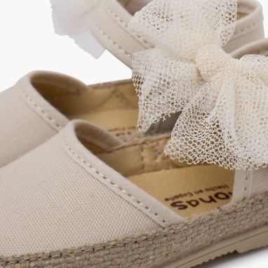 Espadrillas Donna Pisamonas Con Fibbia – Suola In Gomma, Cotone Di Qualità E Made In Spain - 3