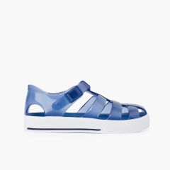 Sandali Ragnetti Chiusura a clip  Blu