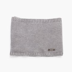 Collo sciarpa a maglia bambini Alluminio