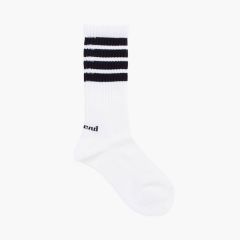 Calze sportive Condor a strisce orizzontali Bianco