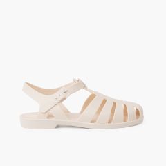 Sandali ragnetti classica opaca Biarritz donna Avorio