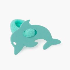 Cravatta per capelli delfino Verde Marina