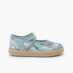 Scarpe cinturino espadrilla rametti  Acquamarina