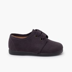 Blucher serratex lacci in faya Grigio