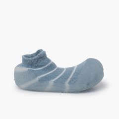 Scarpine per neonato punta tonda Attipas summer Blu righe