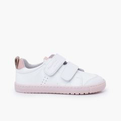Sneakers Blanditos a strappo taglie grandi Bianco e Rosa