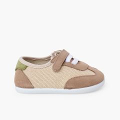 Sneakers barefoot combinate lacci elastici Terra