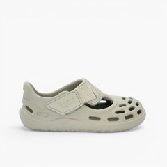 Sandali gomma tipo zoccolo barefoot Tijuca extra leggeri Sabbia
