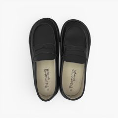 Mocassini scolastici barefoot bambini Nero
