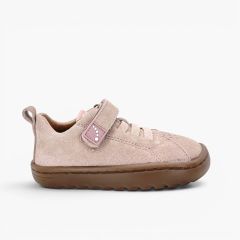Sneakers Blanditos camoscio chiusura combinata primi passi Rosa