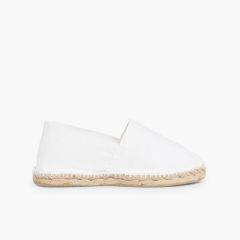 Espadrillas Bambini e Mamme/Pap… (T.34-45) Bianco