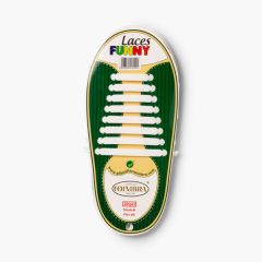 Lacci Elastici Colorati Pacco 20 Unità Bianco