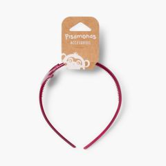 Cerchietti da Bambina con  Corona Bordeaux