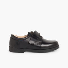 Scarpe Back to School Bambino chiusura a strappo Nero