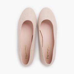 Ballerine Cerimonia di Lino Bambina e Donna Nude