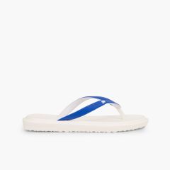 Ciabatte infradito bambini mare e piscina Bianco