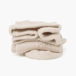 Collant in cotone caldo all'uncinetto laterale Lino