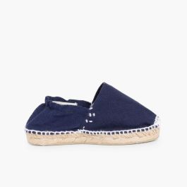 Espadrillas bambini con elastico Azzurro