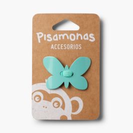 Elastico per Capelli con Farfalla  Verde