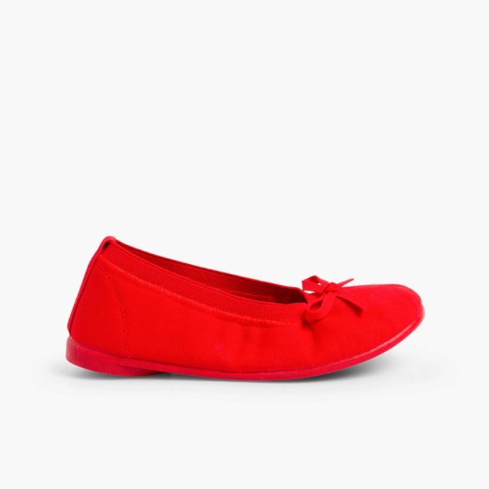 Ballerine Elastico Scarpe Tela Nastro