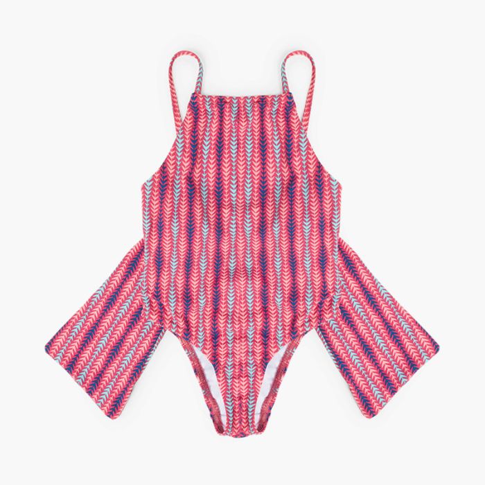 Costume intero per bambina in licra