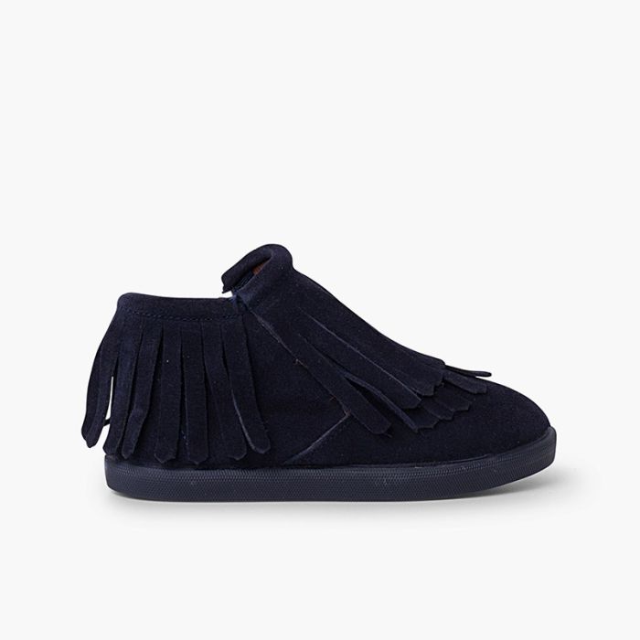 Stivaletto con frange top