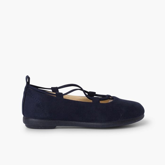  Ragazza ballerina con rifiniture in nastro elastico