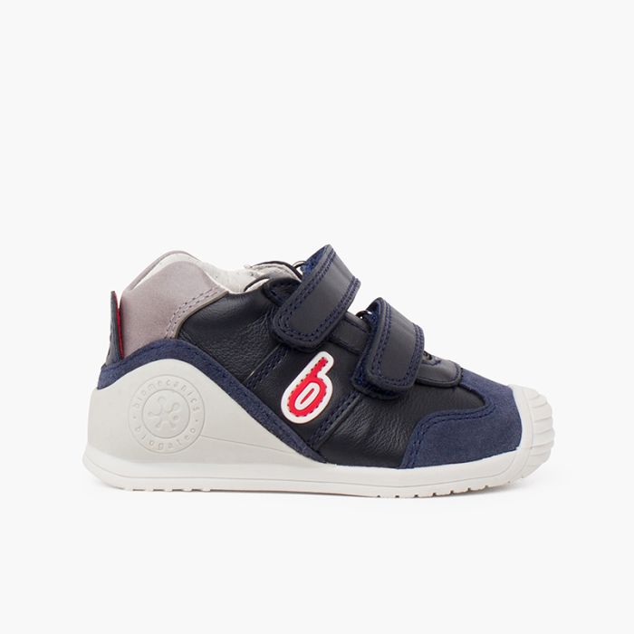 Scarpe bicolore primi passi Biomecanics 
