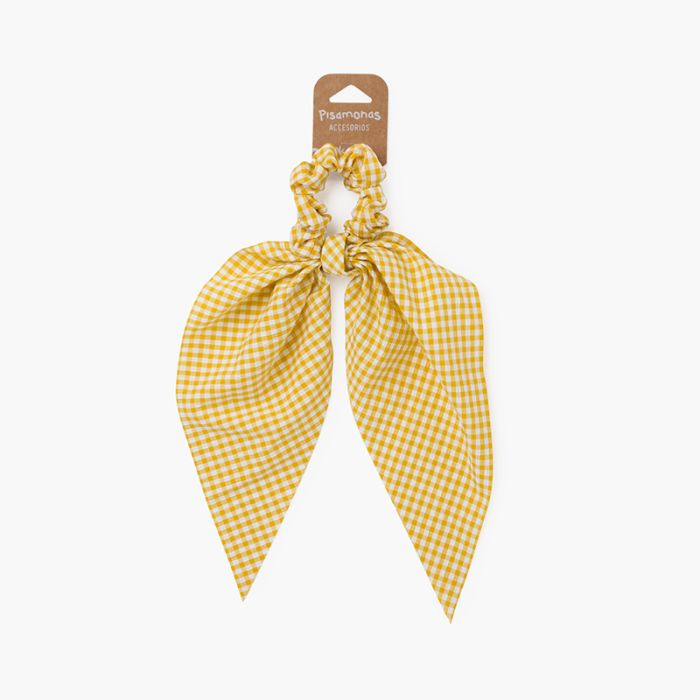 Scrunchie con fiocchi vichy