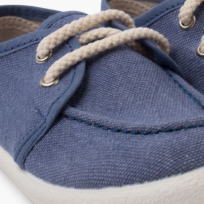 Scarpe da barca tela on sale