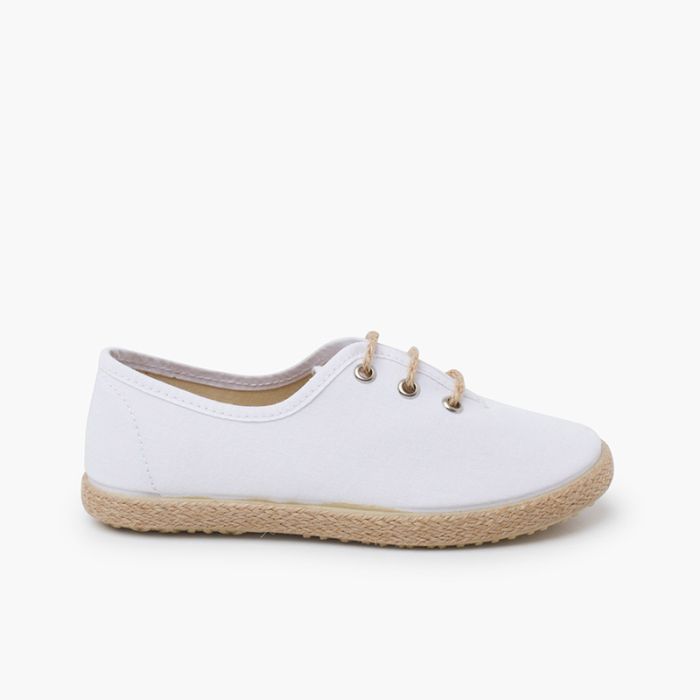 Scarpe blucher cerimonia suola espadrille