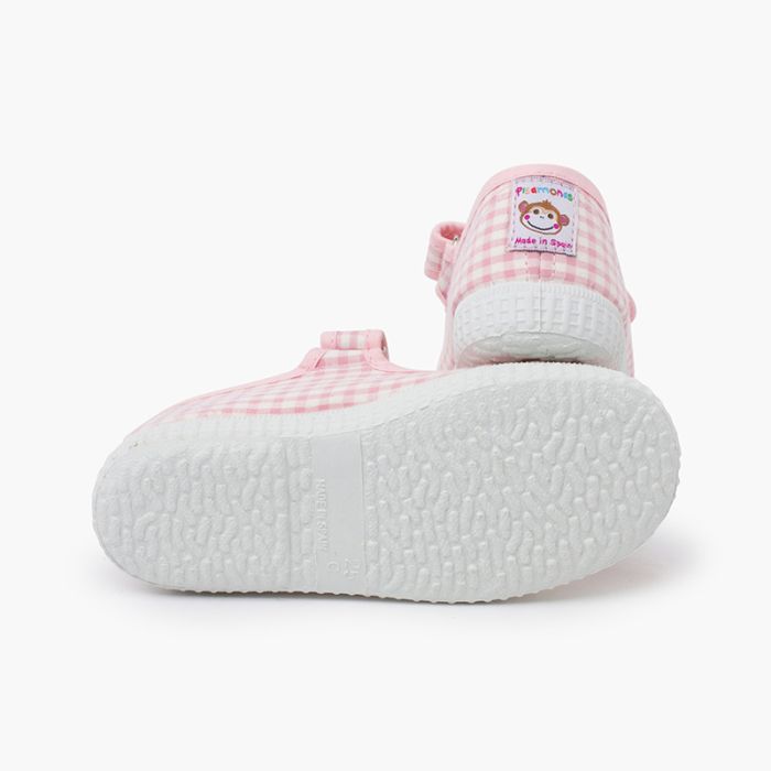 Marca Spagnola Scarpe Bambini Ballerine Con Cinturino Fiocco